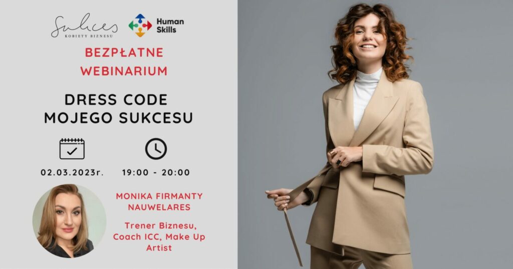 bezplatny webinar dress code mojego sukcesu