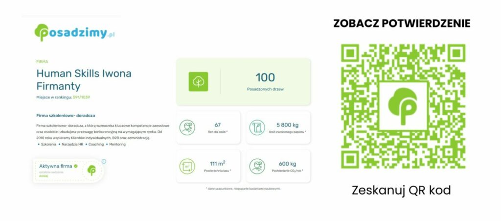 sadzimy drzewa Human Skills CSR