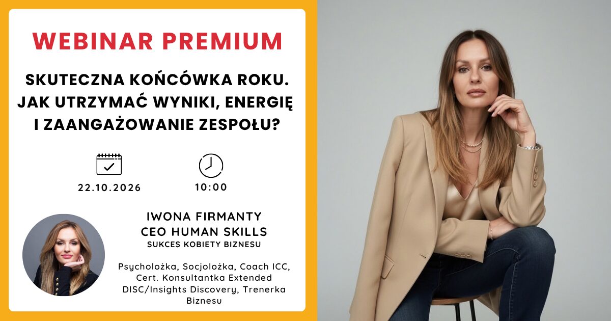 Skuteczna końcówka roku – Jak utrzymać wyniki, energię i zaangażowanie zespołu?