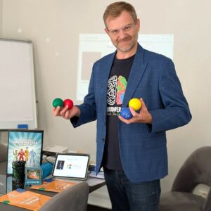 FRIS trener Tomasz Biernacki